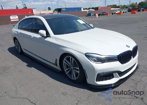 2018 BMW 740E xDrive Iperformance from USA, damaged, VIN WBA7J2C59JB246241
